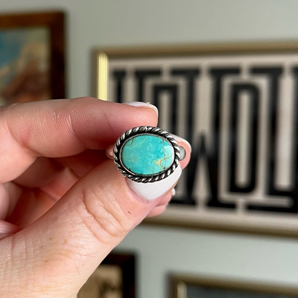 Natural Turquoise Ring